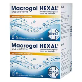 MACROGOL HEXAL plus elektrolyter Plv.z.H.e.L.z.E., 100 st