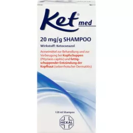 KET Med 20 mg / g schampo, 120 ml