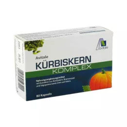 KÜRBISKERN KOMPLEX kapslar, 80 st