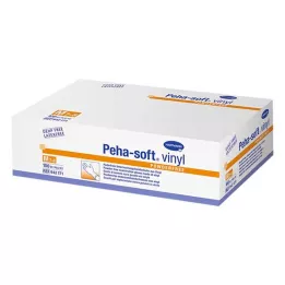 PEHA-SOFT Vinylunderhandskar ej stål. pulverfria M, 100 st