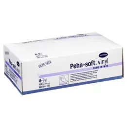PEHA-SOFT Vinylunderhandskar ej stål. pulverfria L, 100 st