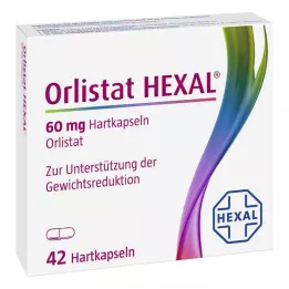 ORLISTAT HEXAL 60 mg hårda kapslar, 42 st