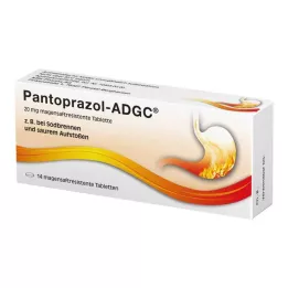 PANTOPRAZOL ADGC 20 mg gastroresistenta tabletter, 14 st