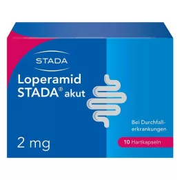 LOPERAMID STADA akut 2 mg hårda kapslar, 10 st