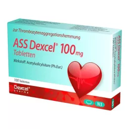 ASS Dexcel 100 mg tabletter, 100 st
