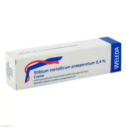 STIBIUM METALLICUM PRAEPARATUM 0,4 % grädde, 25 g