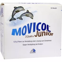 MOVICOL Junior Chocolate Plv.Z.Her.E.LSG.Z.zein, 30x6,9 g