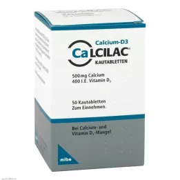 CALCILAC Tuggtabletter, 50 st