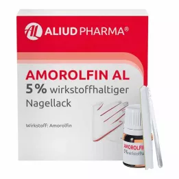 AMOROLFIN AL 5% aktivt nagellack, 3 ml