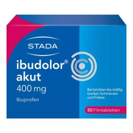 IBUDOLOR akut 400 mg filmdragerade tabletter, 50 st