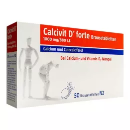 CALCIVIT D forte brustabletter, 50 st