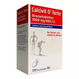 CALCIVIT D forte brustabletter, 120 st