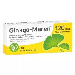 GINKGO-MAREN 120 mg filmdragerade tabletter, 30 st