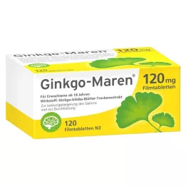 GINKGO-MAREN 120 mg filmdragerade tabletter, 120 st