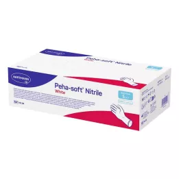 PEHA-SOFT Nitril White Un.Hands.Unsteril PF S, 200 st
