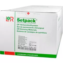 MULLKOMPRESSEN 10x10 cm steril 12-faldig RK, 20X10 st