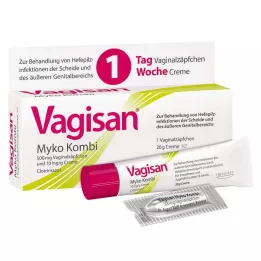 VAGISAN Myko Kombi 1-dagsterapi, 1 P