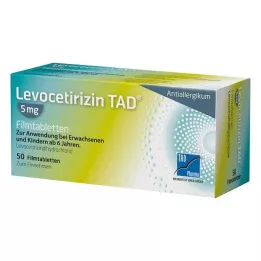 Levocetirizin TAD 5 mg FTA, 50 st