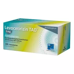 Levocetirizin TAD 5 mg FTA, 100 st