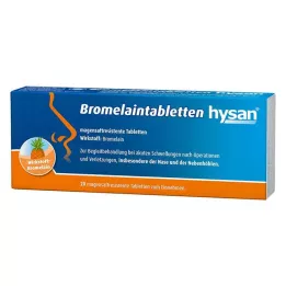 BROMELAIN TABLETTEN hysan gastroresistenta tabletter, 20 st