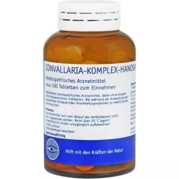 CONVALLARIA KOMPLEX Hanosan -tabletter, 100 st