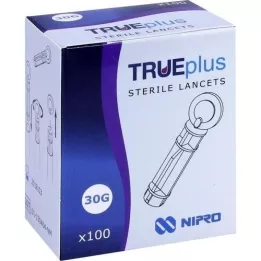 TruePlus sterila lansetter 30g, 100 st