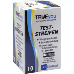 TrueYou Blood Sugar Test Strip, 10 st