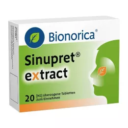 SINUPRET extraktdragerade tabletter, 20 st