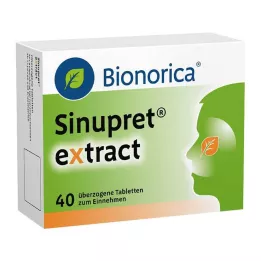 SINUPRET extraktdragerade tabletter, 40 st
