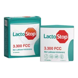 LACTOSTOP 3 300 FCC Tabletter klickdispenser, 40 st