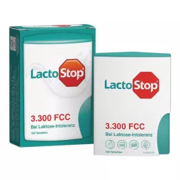 LACTOSTOP 3 300 FCC Tabletter klick dispenser, 100 st