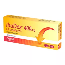 IBUDEX 400 mg filmdragerade tabletter, 20 st