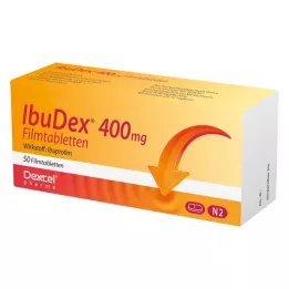 IBUDEX 400 mg filmdragerade tabletter, 50 st