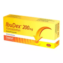 IBUDEX 200 mg filmdragerade tabletter, 10 st