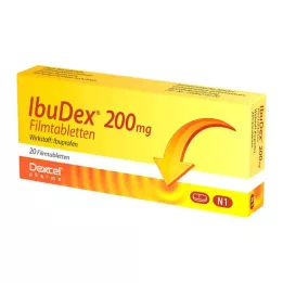 IBUDEX 200 mg filmdragerade tabletter, 20 st