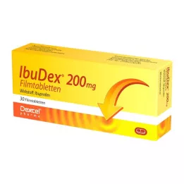 IBUDEX 200 mg filmdragerade tabletter, 30 st
