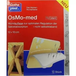 OSMO MED AG sårförband sterilt 10x12 cm, 10 |2| bitar |2|