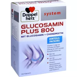 DOPPELHERZ Glukosamin plus 800 systemkapslar, 120 st