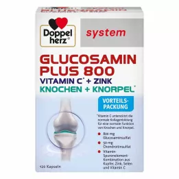 DOPPELHERZ Glucosamine Plus 800 systemkapslar, 120 st