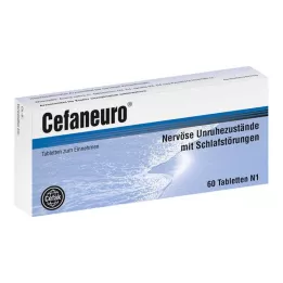 CEFANEURO Tabletter, 60 st