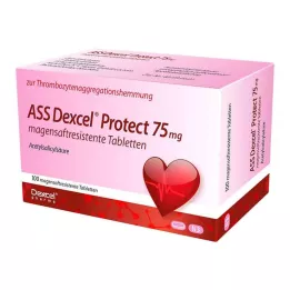 ASS Dexcel Protect 75 mg magsäcksresistenta tabletter, 100 st