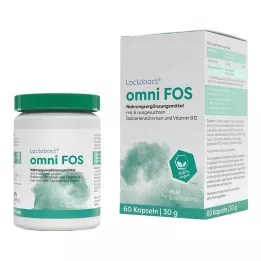LACTOBACT omni FOS gastroresistenta kapslar, 60 st