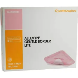 Allevyn Gentle Border Lite 10x10 cm skumbandage, 10 st