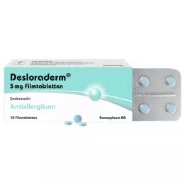 DESLORADERM 5 mg filmdragerade tabletter, 50 st