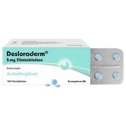 Desloraderm 5 mg filmdragerade tabletter, 100 st