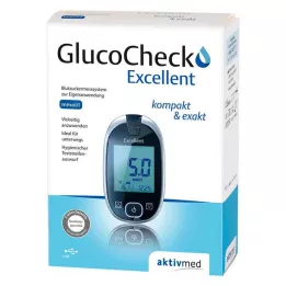 GLUCOCHECK Utmärkt blodsockermätare set mmol/l, 1 st