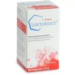 LACTOBACT 60plus gastric -resistenta kapslar, 60 st