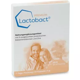 LACTOBACT PREMIUM 7-dagars paket med gastriska skydd. KPS., 14 st