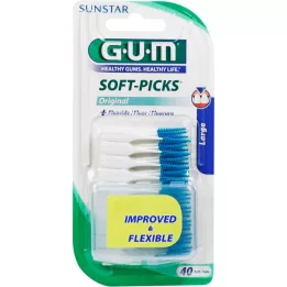 GUM Mjuka plockar stora, 40 st