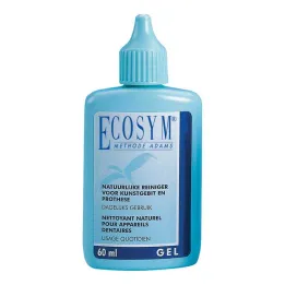 Tandprotesrengöring Ecosym Gel dagligen, 60 ml